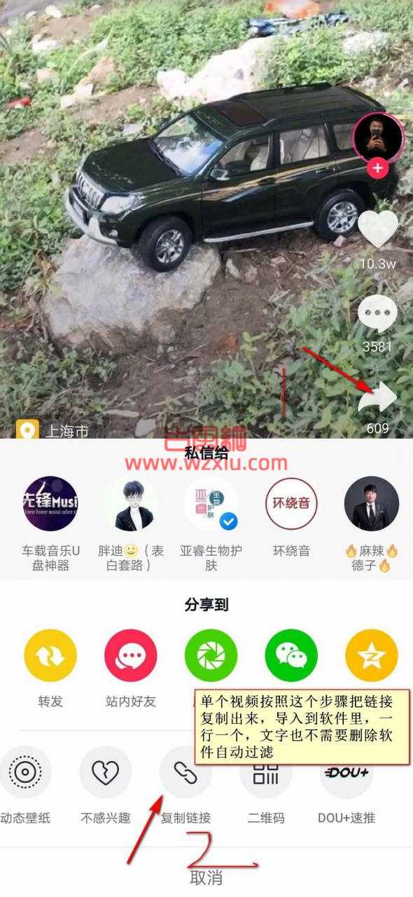 抖音无水印短视频解析下载工具