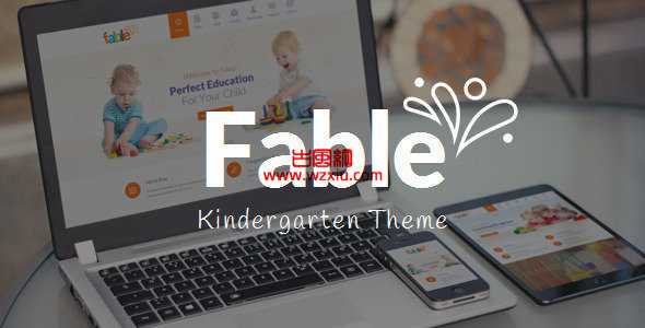 WordPress汉化主题Fablev3.1幼儿园儿童主题