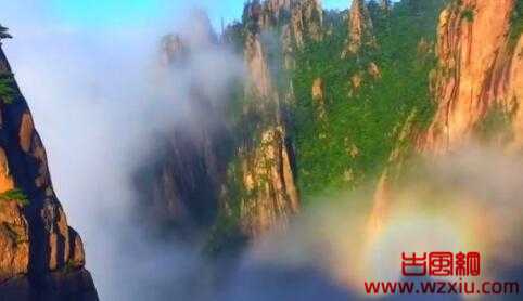 黄山惊现佛光奇观专家称是正常的自然现象
