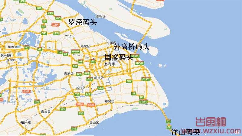 上海有几个码头？