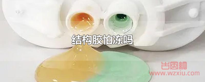结构胶怕冻吗 结构胶怕冻吗?