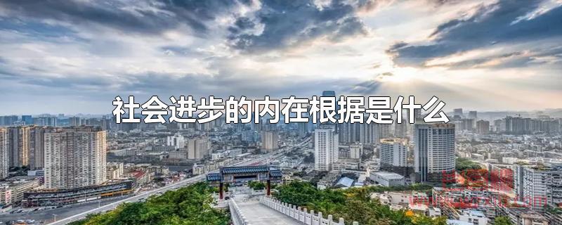 社会进步的内在根据是什么