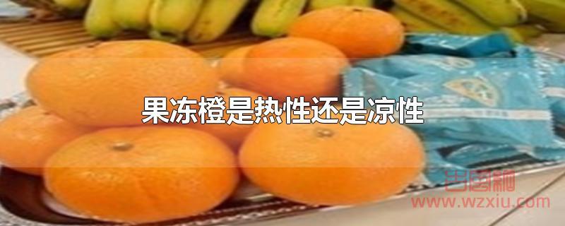 果冻橙是热性还是凉性？