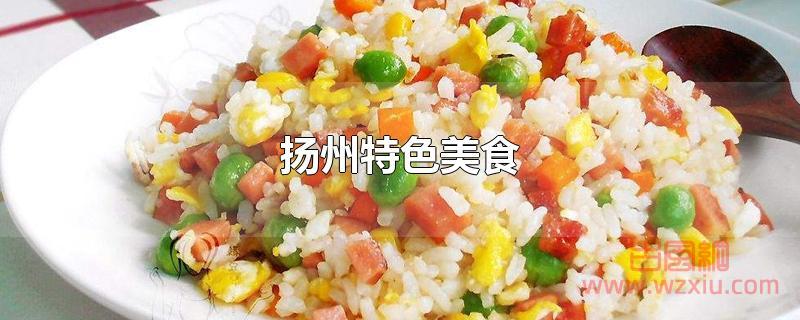 扬州特色美食有哪些？