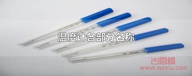 温度计各部分名称 温度计各部分名称分别是什么?