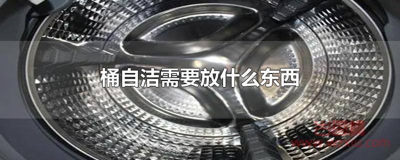 桶自洁需要放什么东西 桶自洁需要放什么东西?