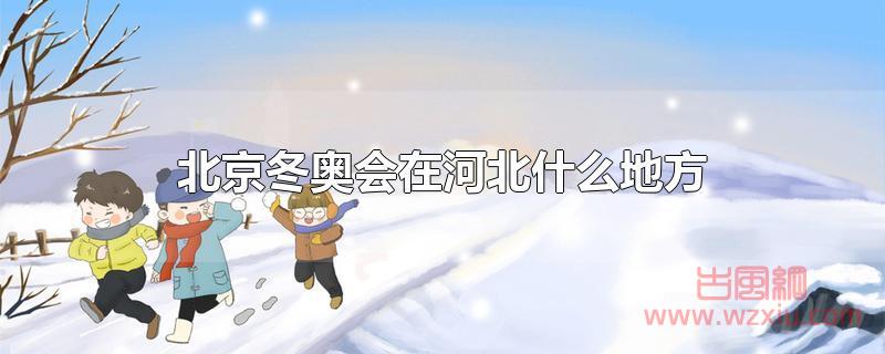北京冬奥会在河北什么地方？