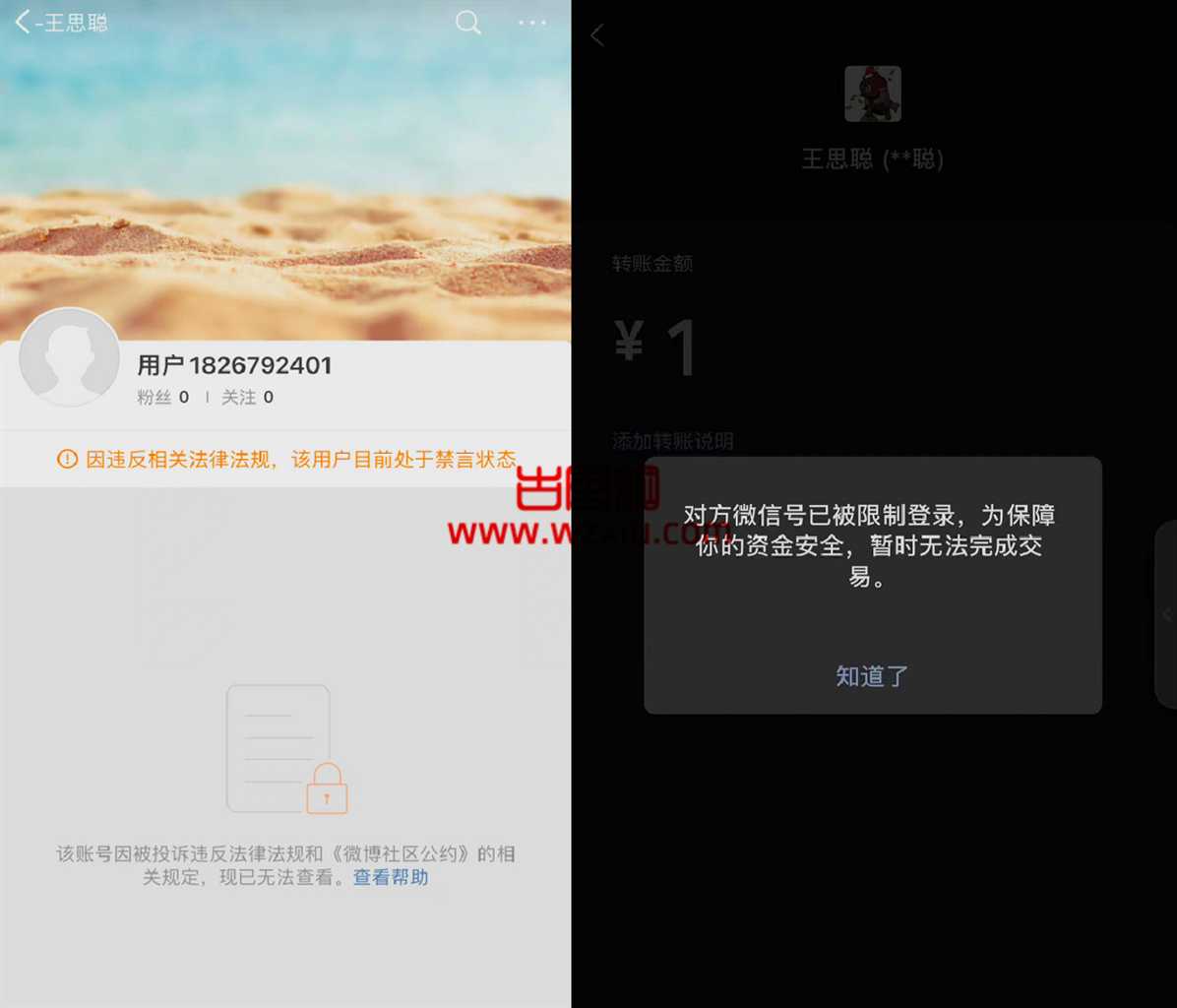 王思聪凉凉了吗？质疑事件后微博账号彻底被封