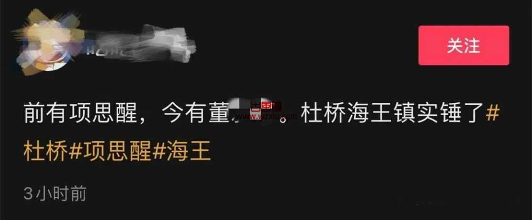 台州渣女董小姐的瓜？杭州海王项思醒翻版!