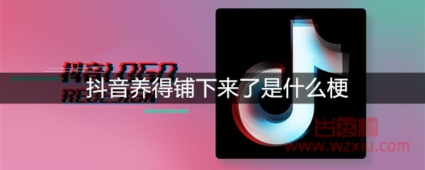 抖音养得铺下来了是什么梗？有什么意思？