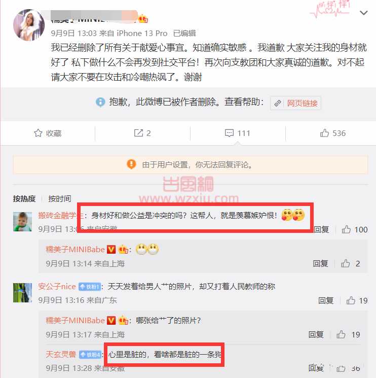 扒一扒最近做公益走红的女菩萨————微博网红糯美子MINIBabe