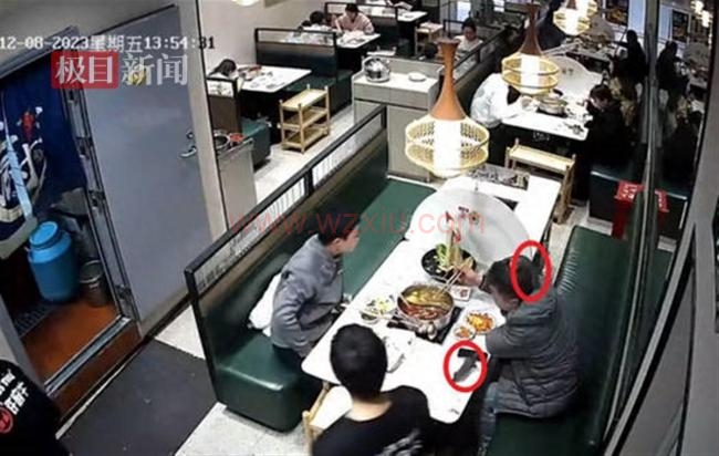 网传男子吃火锅被“天降”老鼠抓破头？商户跟商场相互推诿责任！